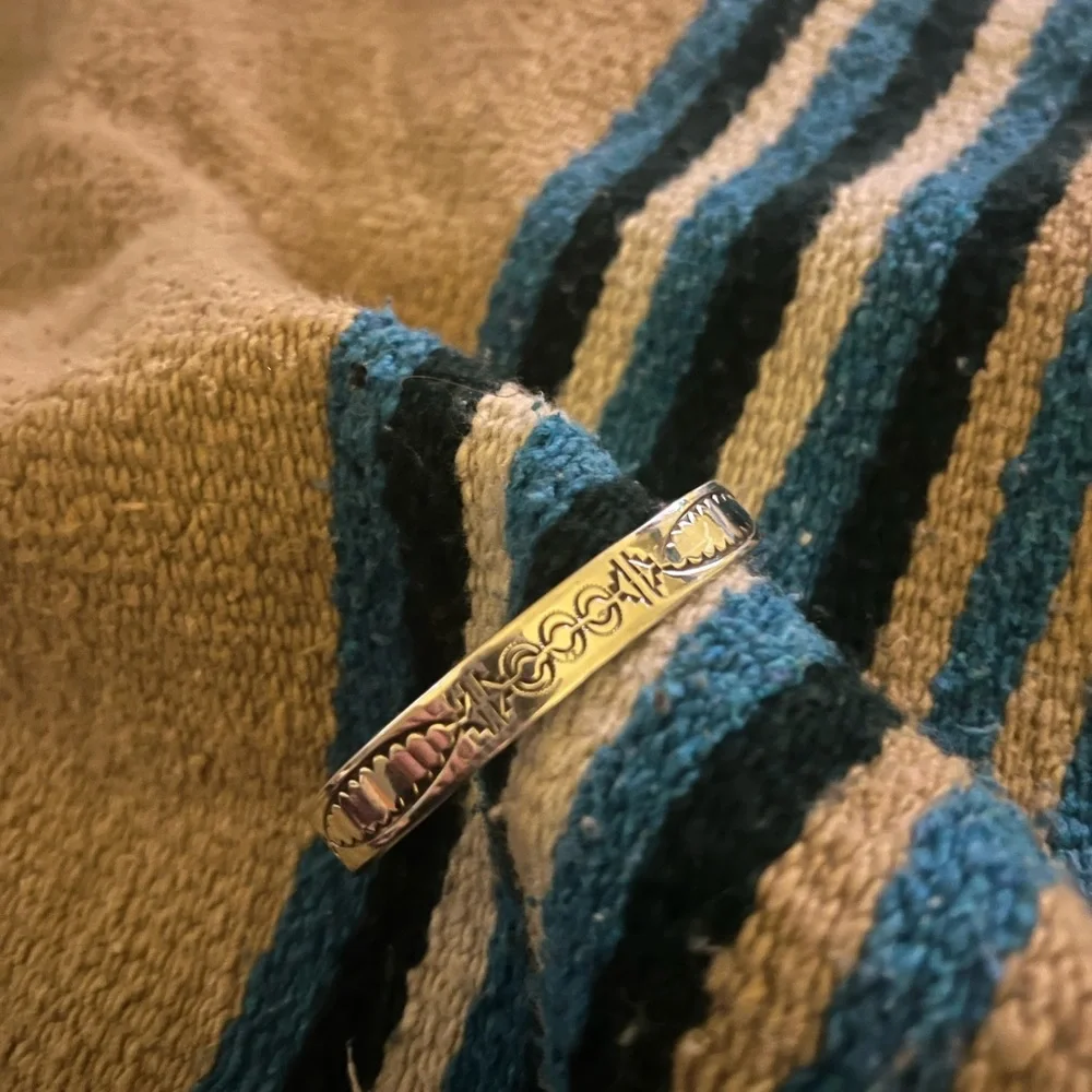 Sterling Silver Cuff Bracelet - Picture 2 of 4